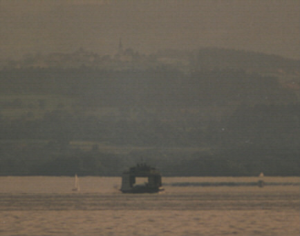 Fernaufnahme am Bodensee